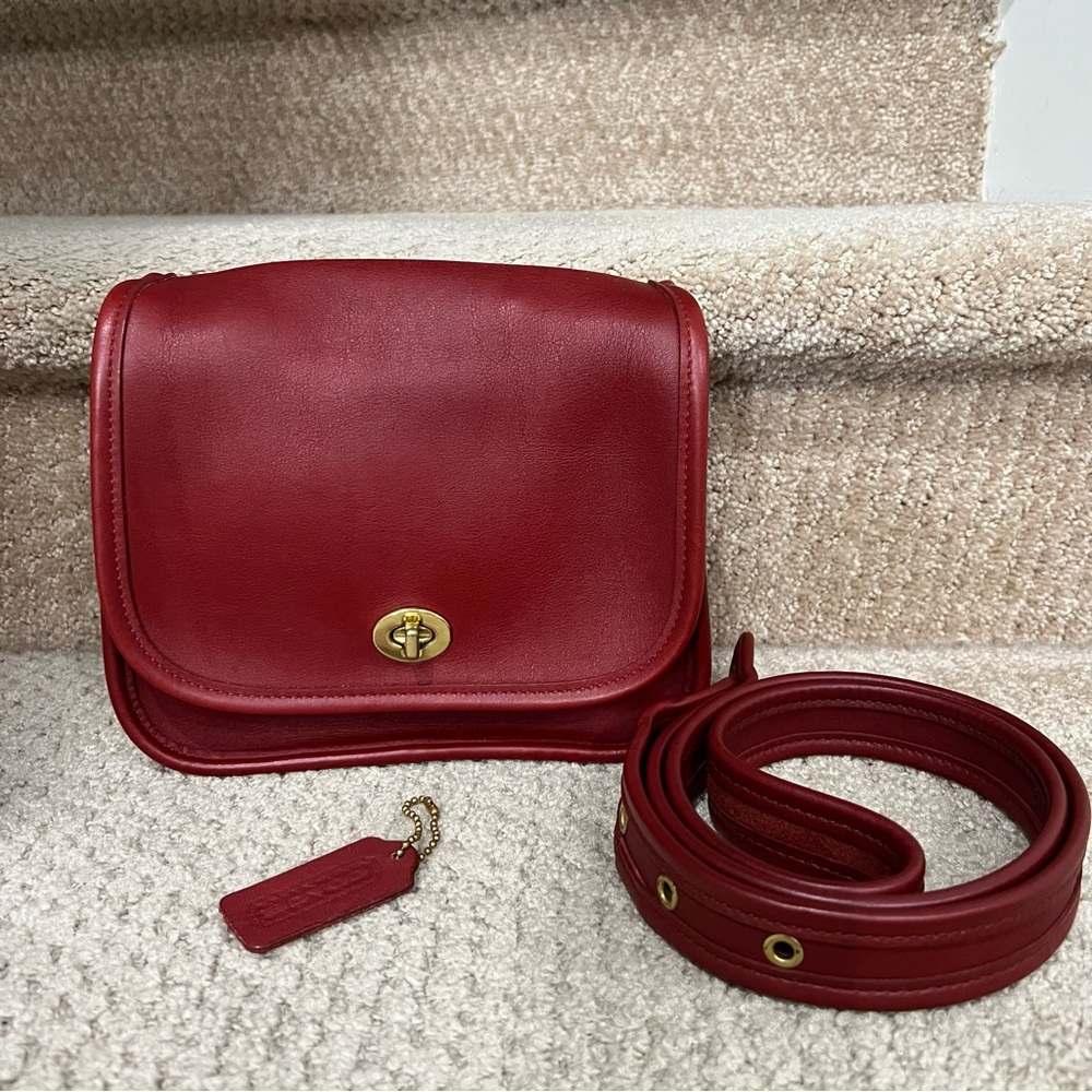 Vintage Coach Legacy Trail Bag 9965 Gem